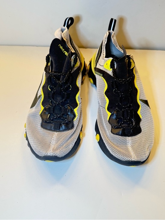 Nike React Element 55 Shoes Sz 8.5 Mens Yellow Black Running Sneaker main image 5
